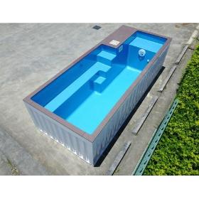 Container swimming pool