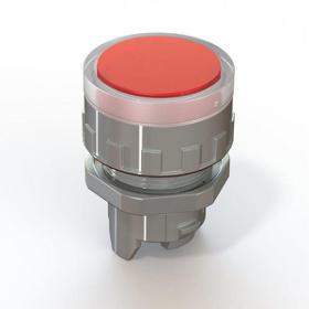 Illuminated flush button MRL