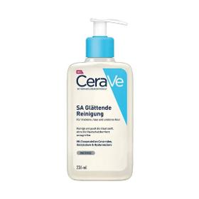 CeraVe SA Smoothing Cleanser 236ml - Exfoliating &amp; Hydrating Cleanser