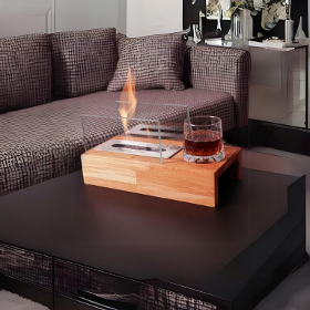 Korflame Inizio table fireplace