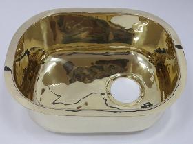 brass sink