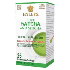 Pure Matcha And Sencha – 25 Foil Envelope Tea Bags