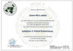 Green IT Professional GITP certification
