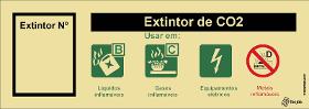 10160 - Extintor CO2 - 240x85