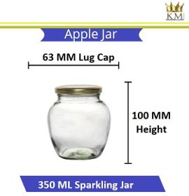 Apple Glass Jar