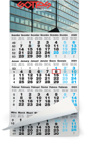 4 Months calendars