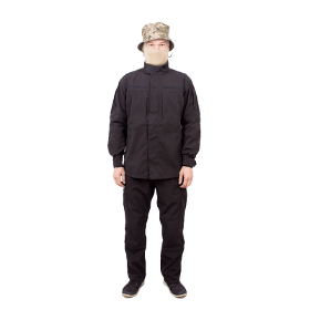 Black tactical uniform