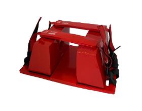 Universal Ob Head Immobilizer Red