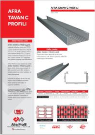 AFRA Ceiling C Profile