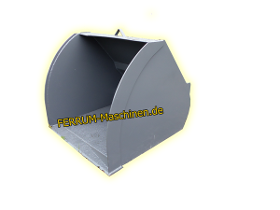 Special bucket for Ferrum DM court loader / wheel loader