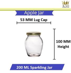 Apple Glass Jar