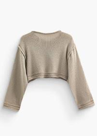 Cropped top women sweater