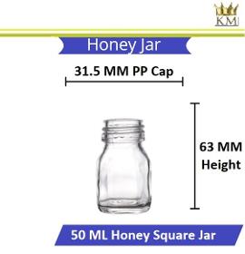 Honey Glass Jar