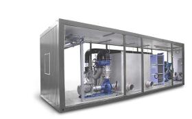 Centralized cooling plant