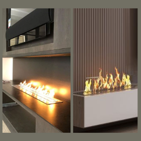 Korflame 90 cm burnerless fireplace