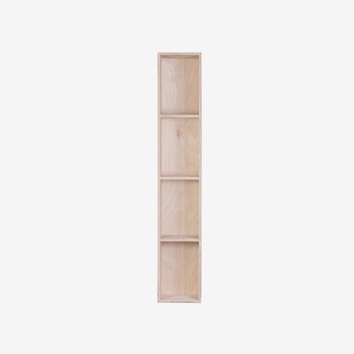 Eco-friendly document shelf made of natural birch plywood