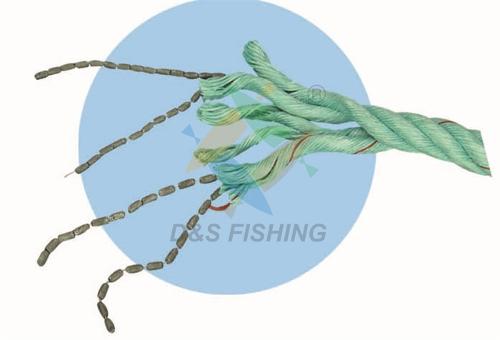 P.P. Danline Rope with Lead/Steel