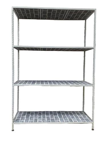 Grey Metallic Rack