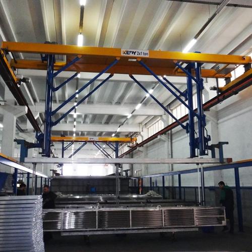 Aluminium Anodizing, Cataphoresis & Chromate Crane