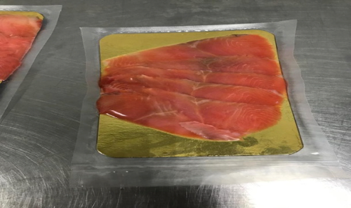 Pink salmon Lightly salted fillet-slicing 100g