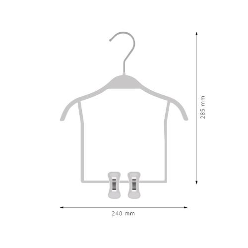 Frame Hanger For Child / Baby Outfit