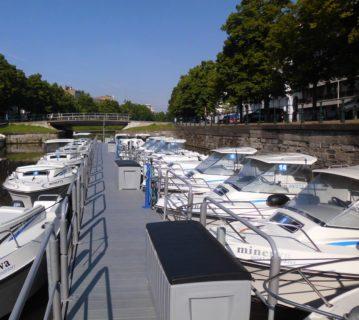 Rally by boat on the Lys river