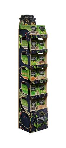 Plywood Display Stand for spices wholesaler 