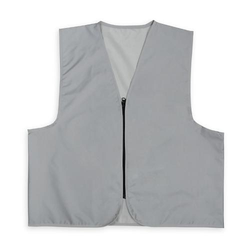Reflective zip vest – reflective all around for kids