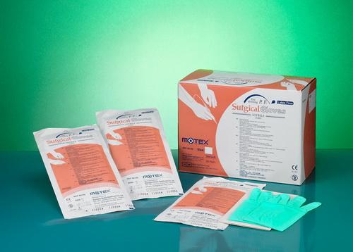 Nitrile surgical gloves