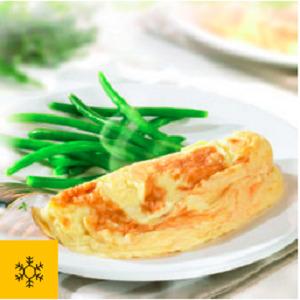 Frozen gourmet plain omelette