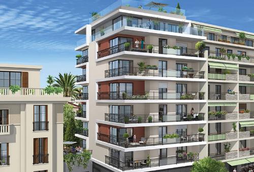 Top apartment Antibes centre with sea view