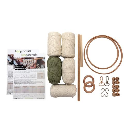 Macrame Beginner Kit With Pattern