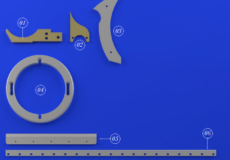 CORRUGATED BOARD CUTTING BLADES