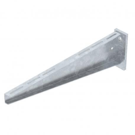 Heavy-duty wall and support bracket with welded head plate.