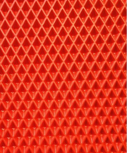 EVA-sheets for auto carpets / red