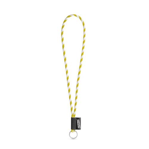 Lanyard Tube Long Set I. Standard models - 387 - White / Yellow