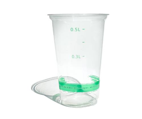 BIO glasses 500 ml - 1000 pcs