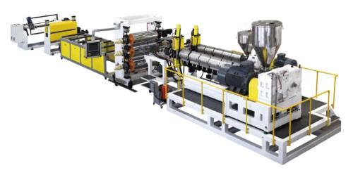 TPE/TPV carmat sheet extrusion machine 