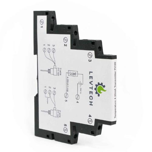 Slim 4-20mA Temperature Transmitter for Pt100 or Pt1000