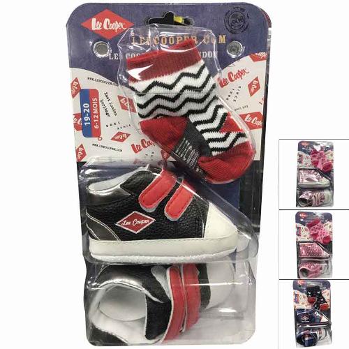 Wholesaler clothing socks licenced Lee Cooper baby