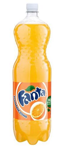 Fanta, Orange-flavored Carbonated Drink, 1 L