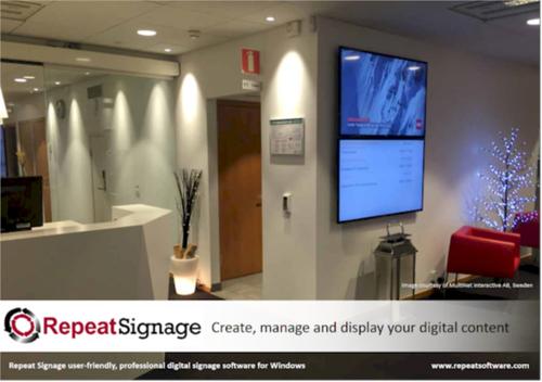 Repeat Signage digital signage software