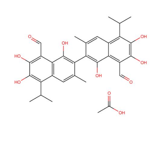 Gossypol acetate