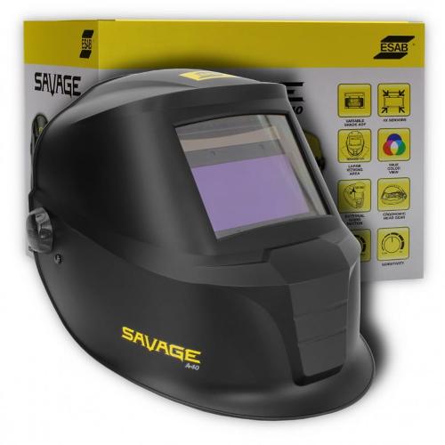 ESAB Savage A40 True Color BlackWelding Helmet