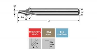 Milling Tools: for plastics