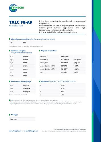 TALC FG-A9