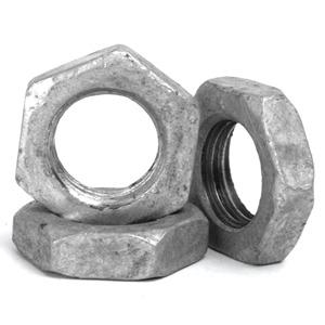 M27 - 27mm Lock Nut Half Thin Nuts Galvanised Grade 4 DIN 43