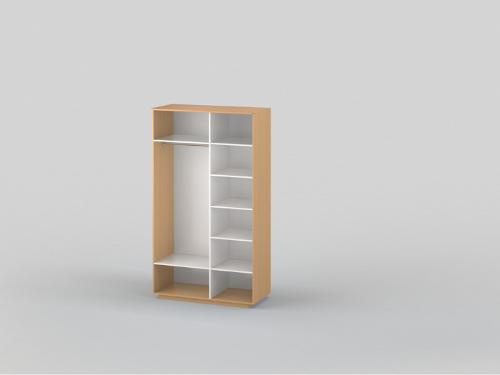 Double-door wardrobe