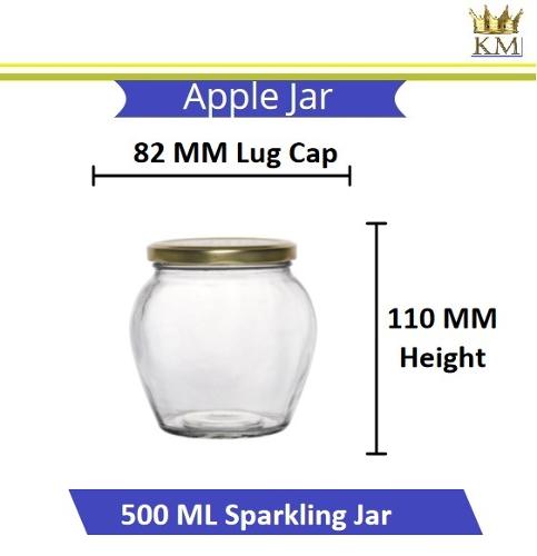 Apple Glass Jar