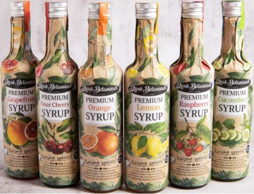 Natural Syrup Purees, For Cocktails, Mocktails, Lemonades